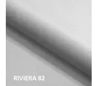 OD RĘKI! CARLOS SM 02 narożne, pojedyncze łóżko tapicerowane 100x200 w tkaninie Riviera 82 popiel, pojemnik, stelaż metalowy, prawe